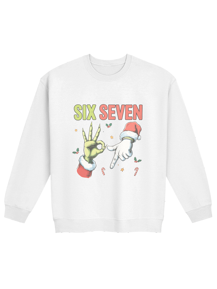 Santa Gesture Fun Crewneck Sweatshirt product image (19)