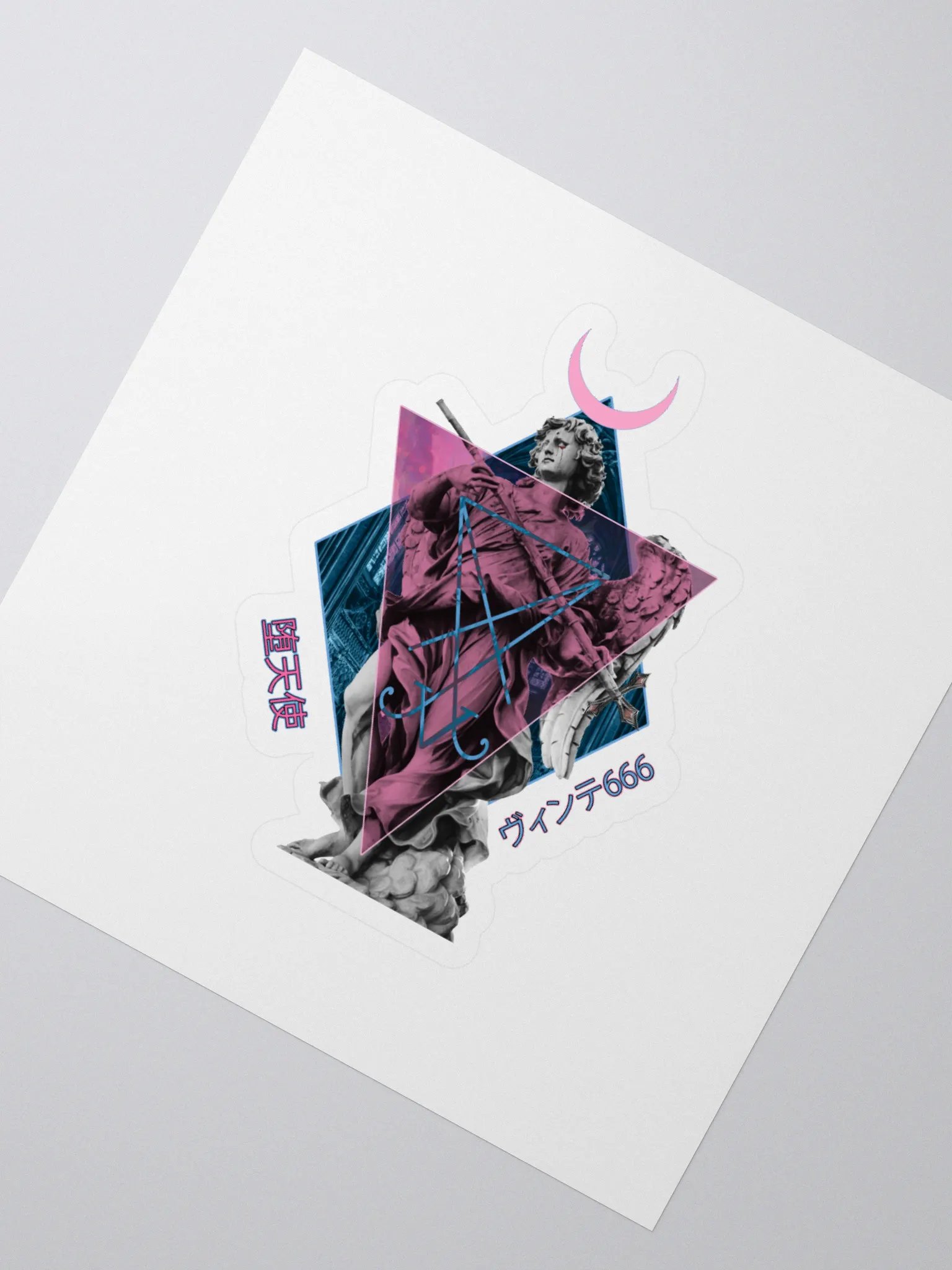 Fallen Angel Kiss-cut Sticker product image (2)