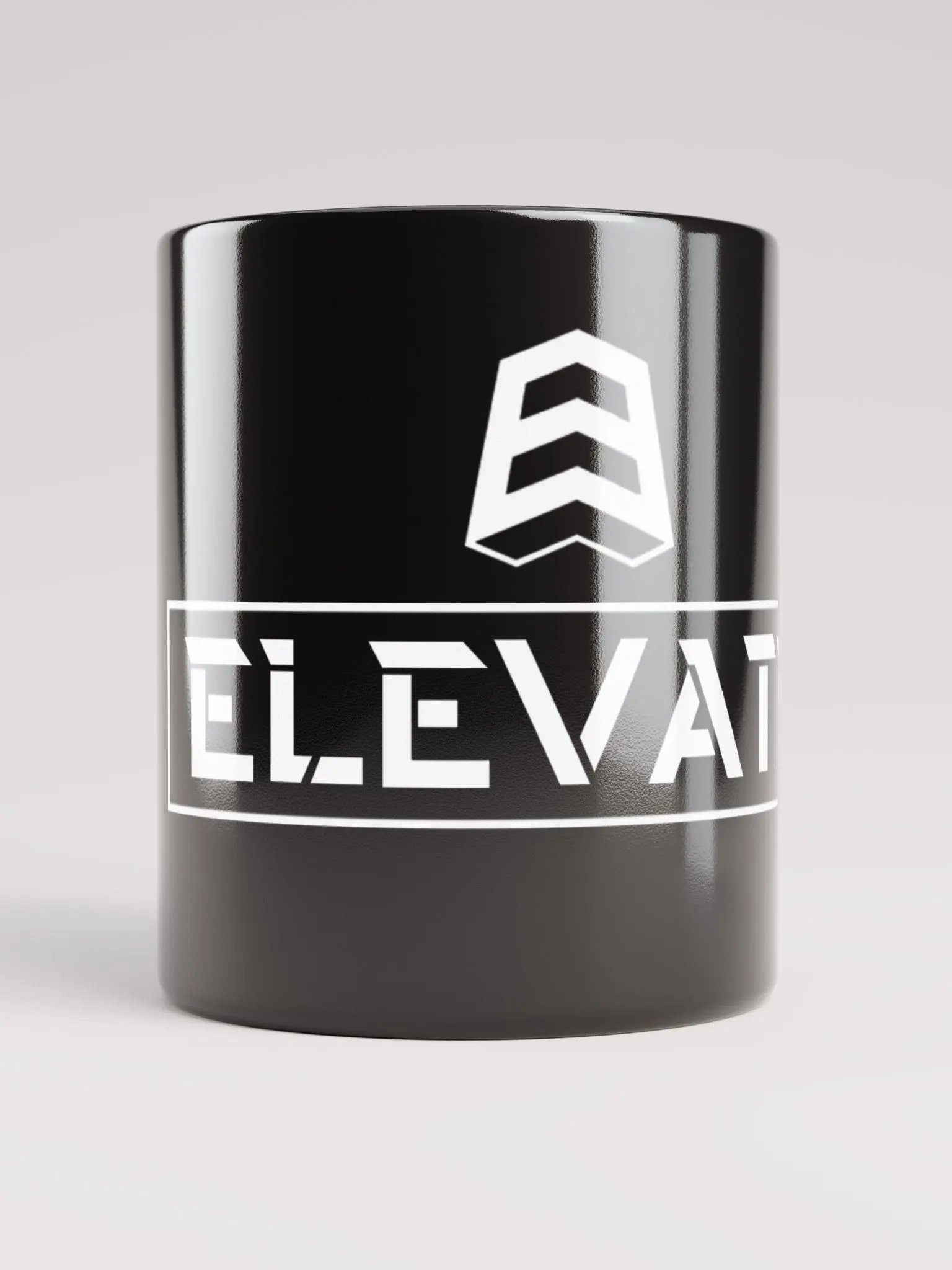 Black Elevate Full Logo Ceramic Mug product image (2)