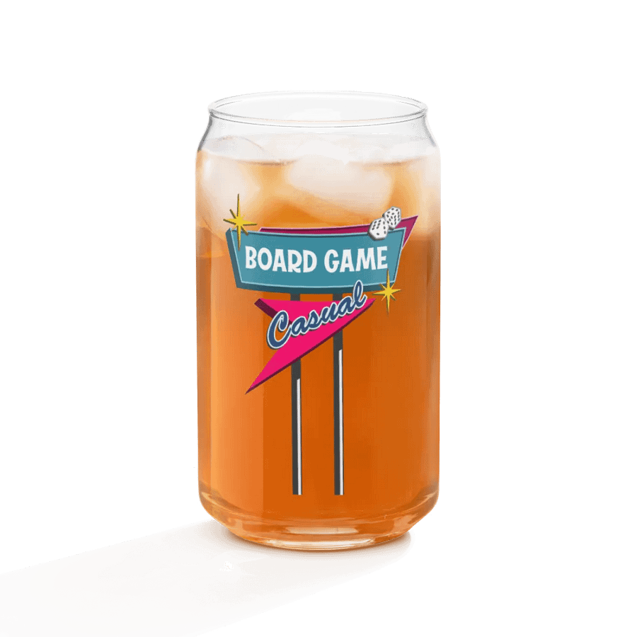 Board Game Casual Logo Can-shaped Glass product image (10)