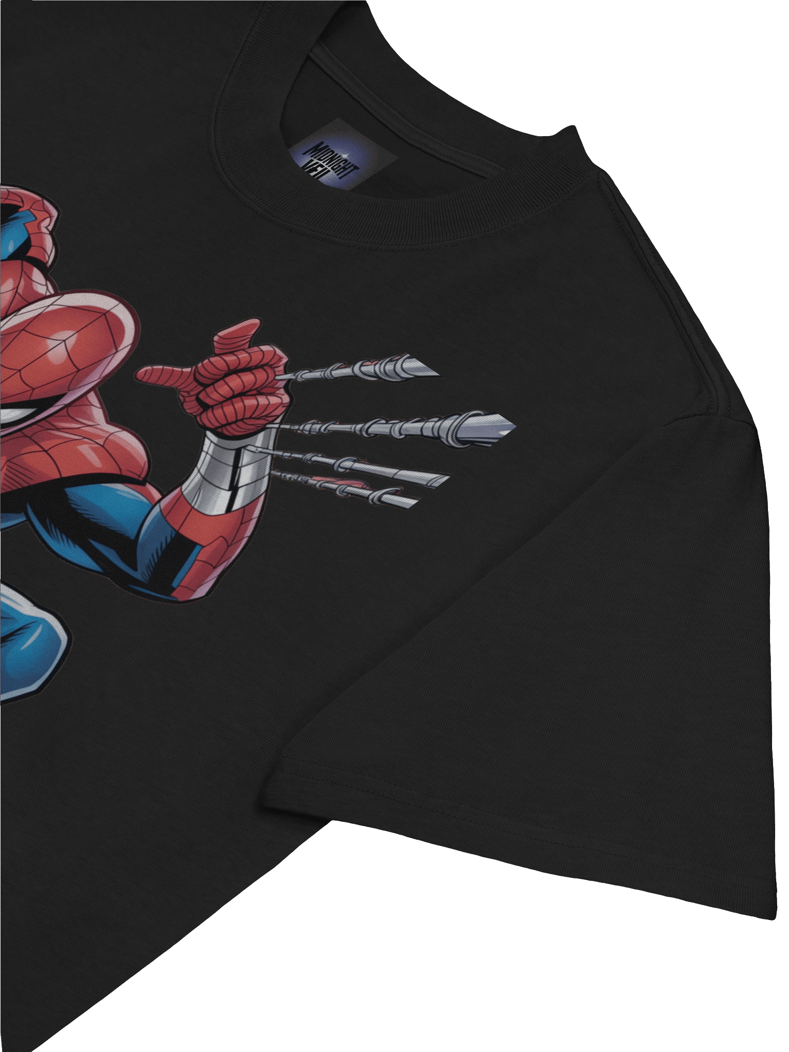 Spider-Man Omni-Web Eclipse Oversized Faded T-Shirt product image (7)