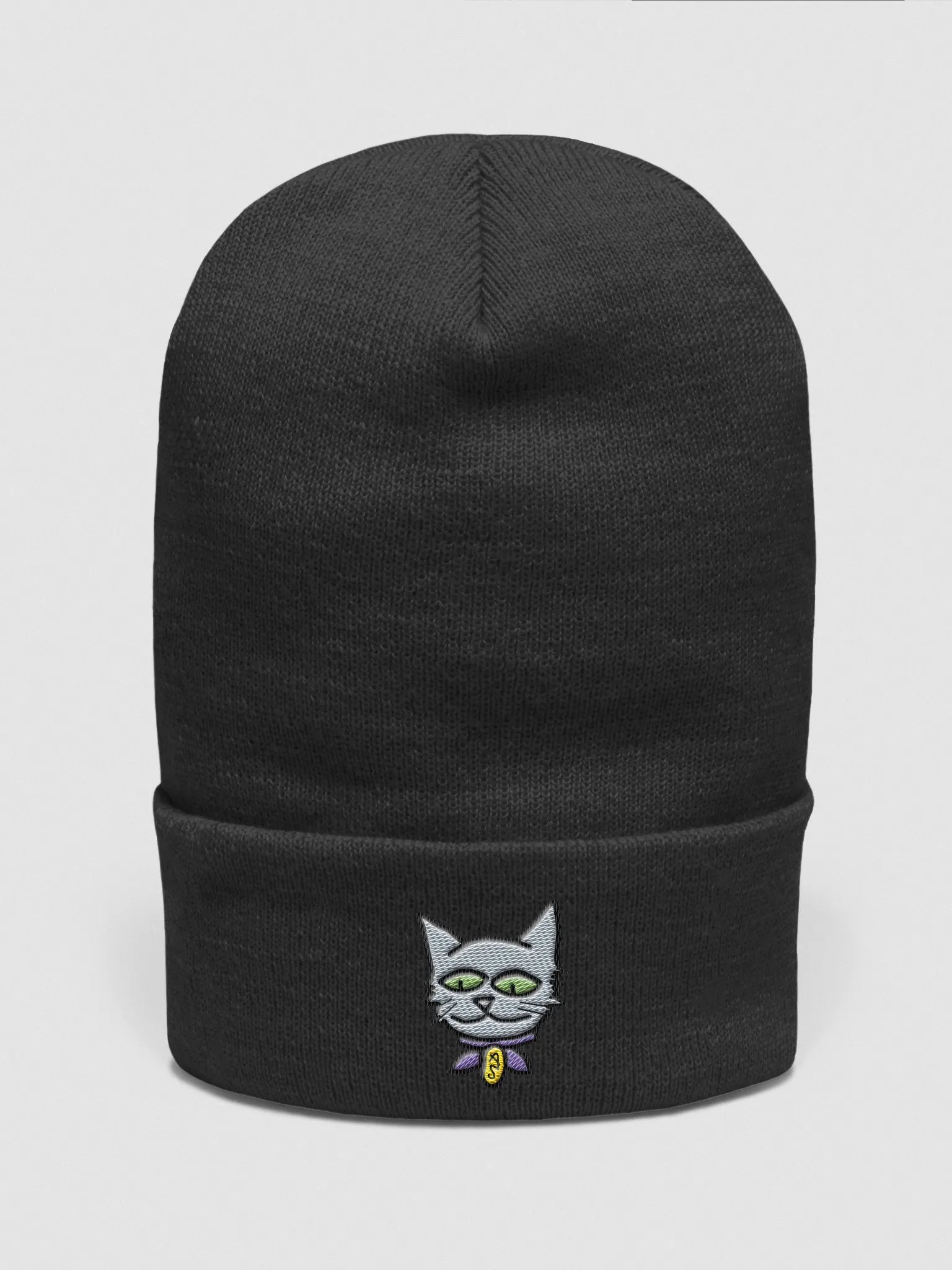 Grey Kitty Beanie product image (1)