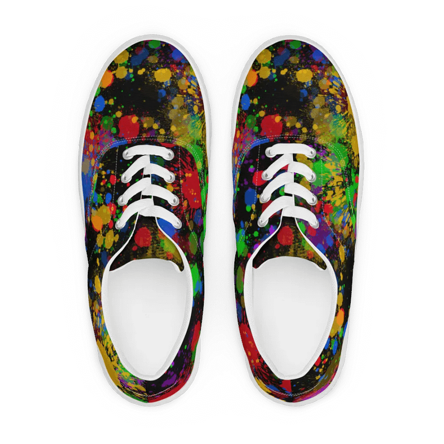 JokersVibe Graffiti Style Lace-Up Shoes product image (12)