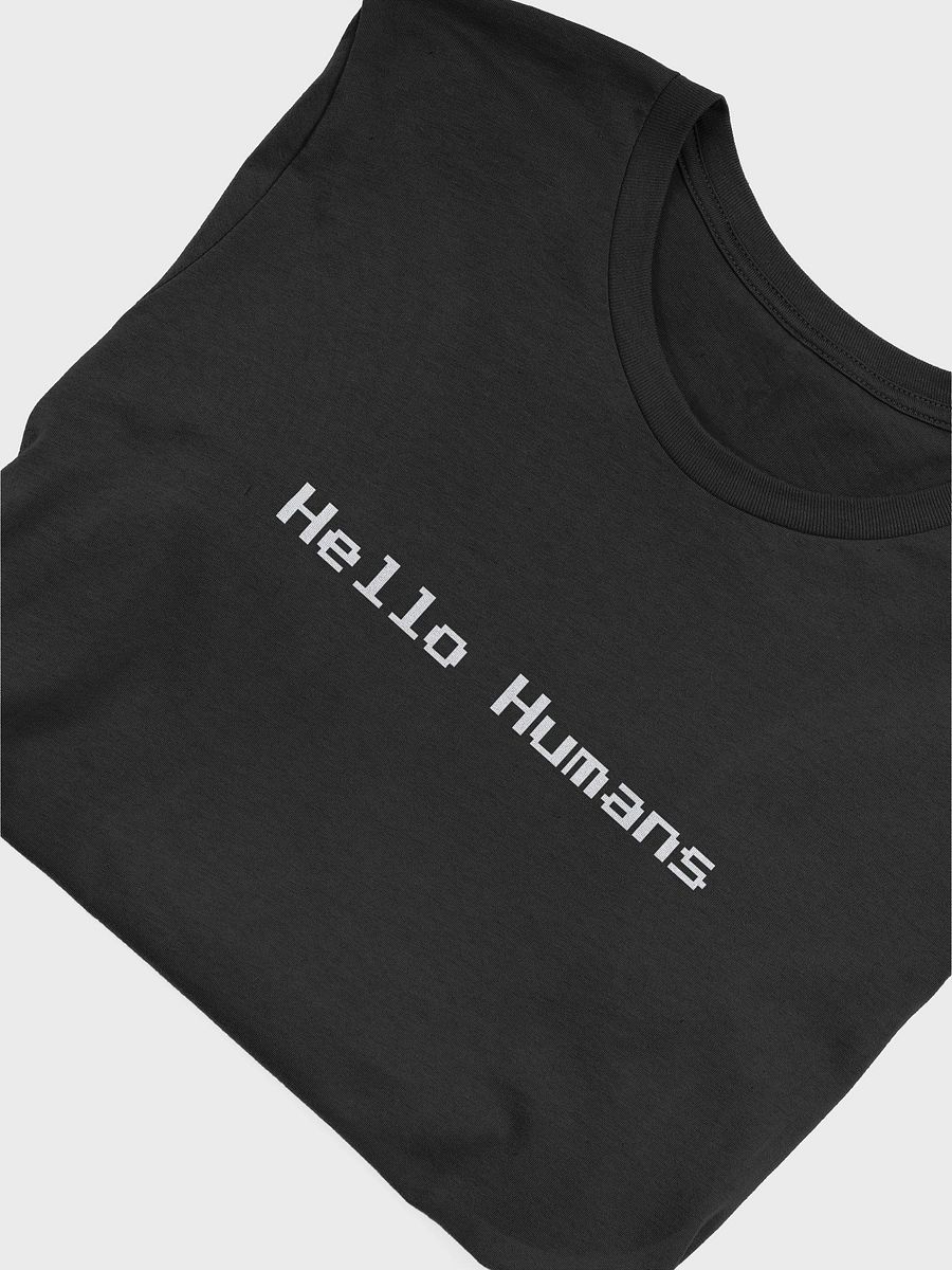 Hello Humans (Dark Minimalist Tee) product image (3)