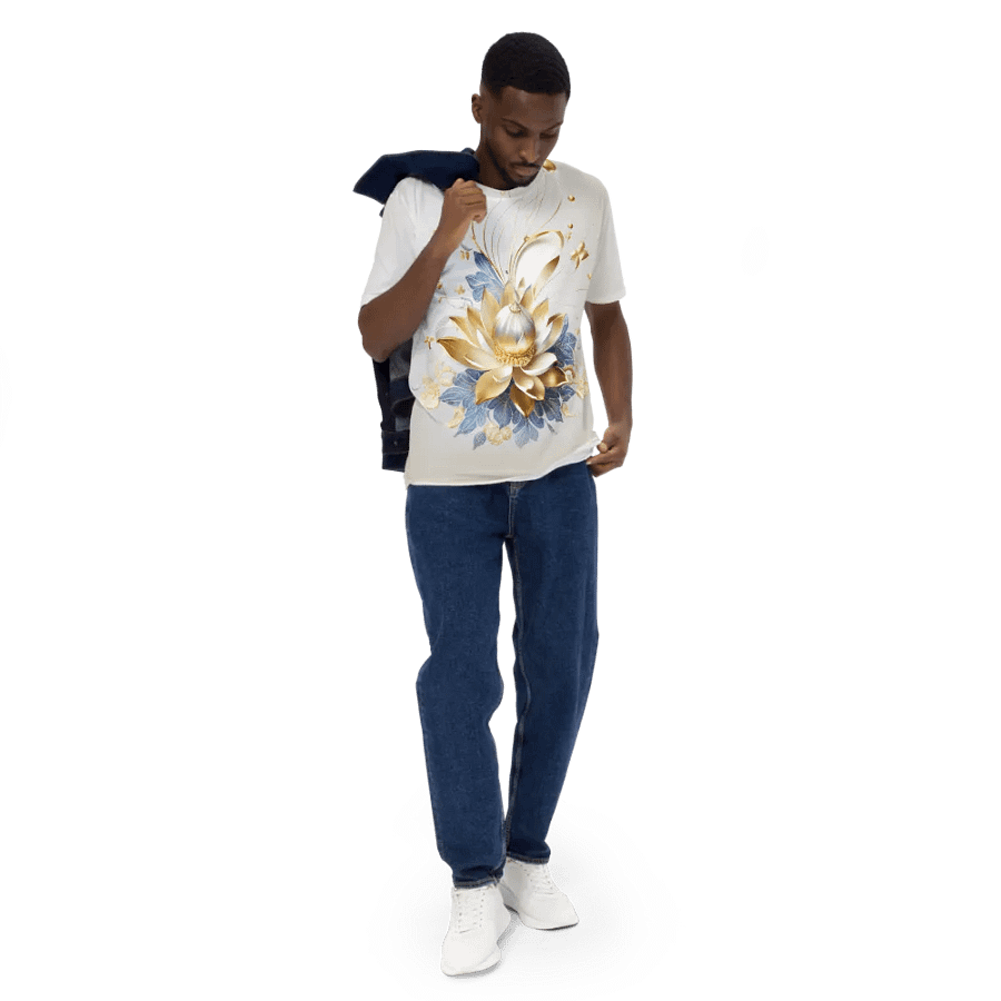 Crown Lotus T shirt product image (5)