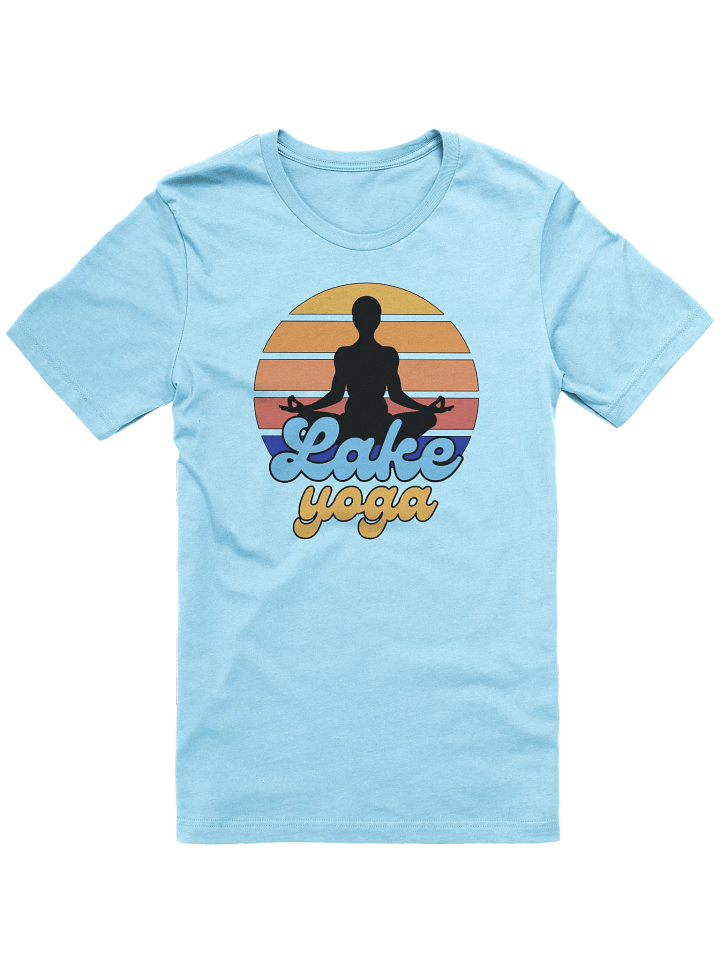 Lake Yoga Retro Sunset T-Shirt product image (1)