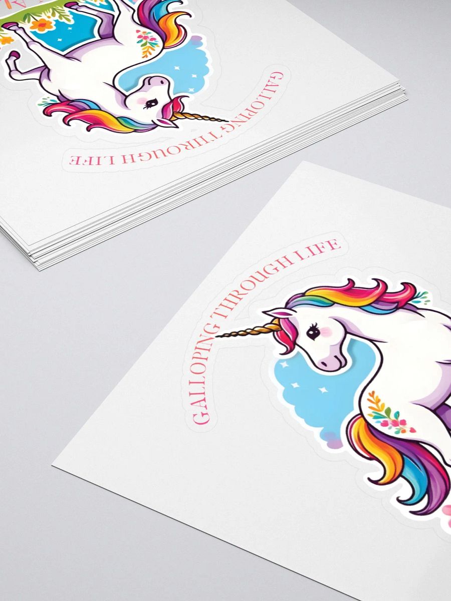 Rainbow Unicorn Stickers product image (11)