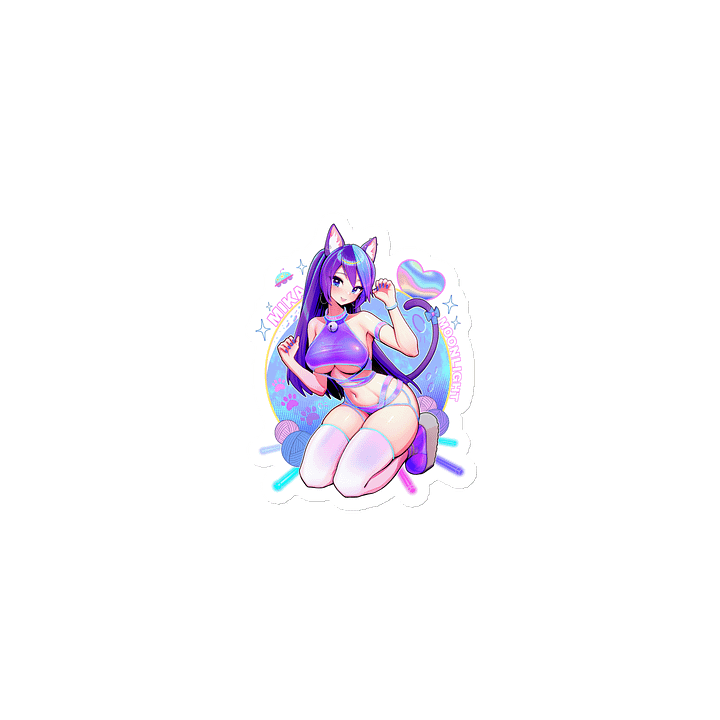 Rave Kitty Magnet product image (1)