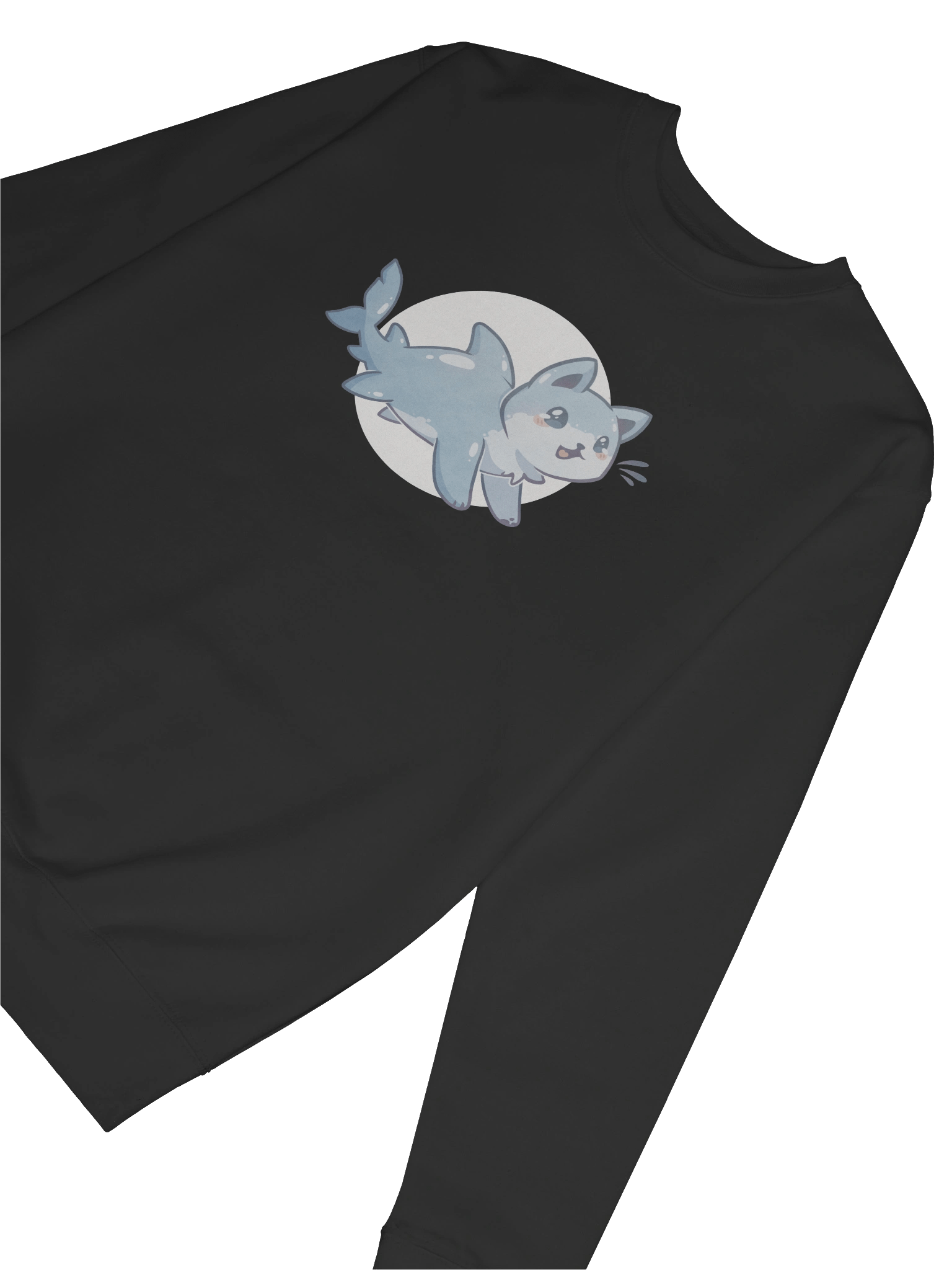 CATSHARK - White shark - Premium Sweatshirt product image (57)