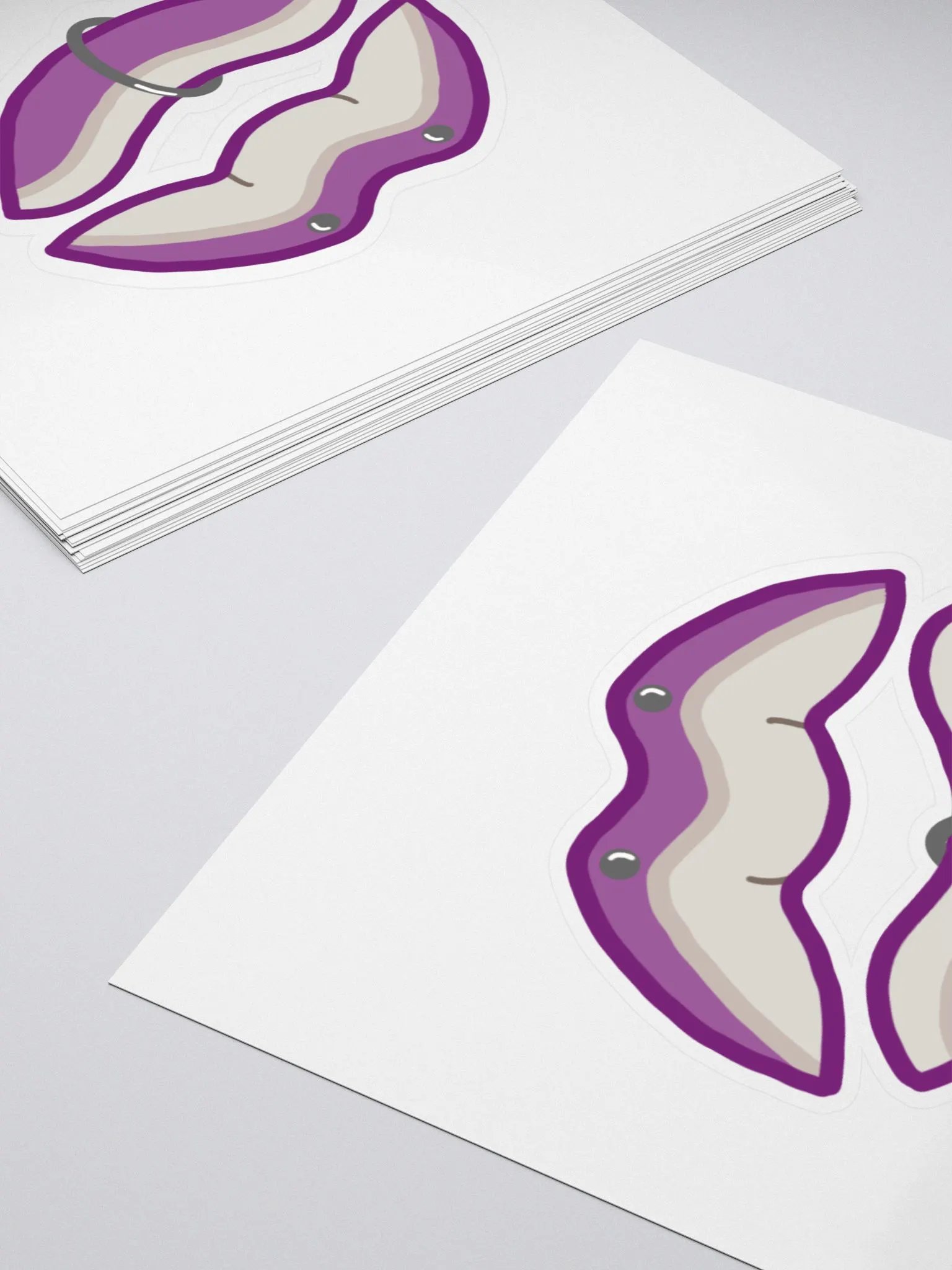 Purple Kiss Emote Sticker product image (10)