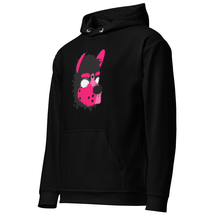 Pup Splatter Hoodie - Black / Pink product image (2)