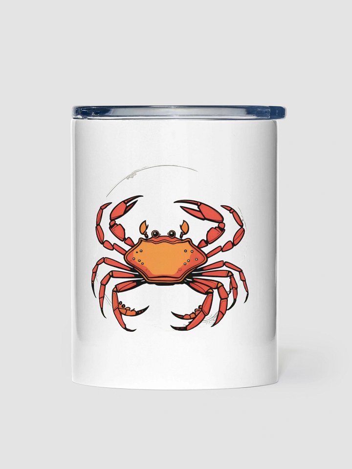 Clawsome Crab 10oz Stainless Steel Tumbler product image (1)