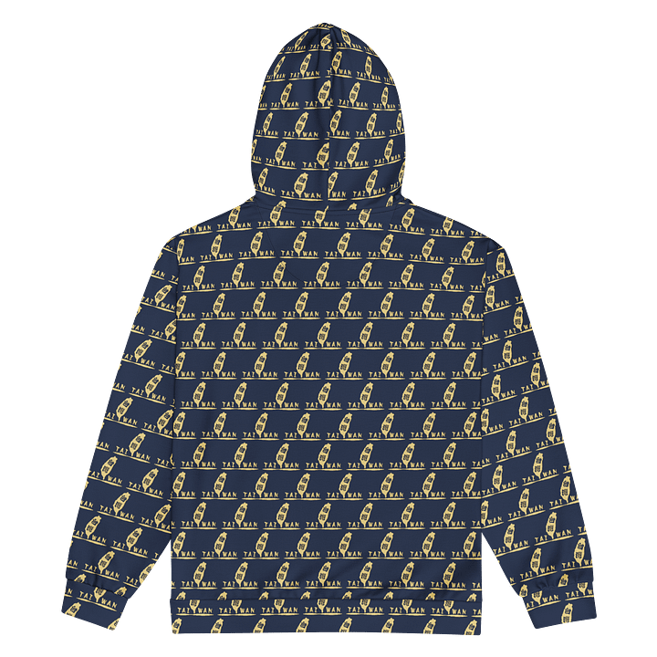 Golden Taiwan Map logo Unisex Zip Hoodie 台灣金湛 男女拉鍊連帽外套 product image (2)