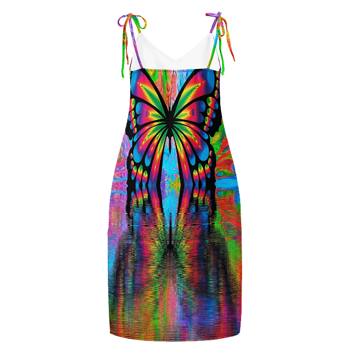 'Butterflies' Breezy Vibes Chiffon Slip Dress product image (1)