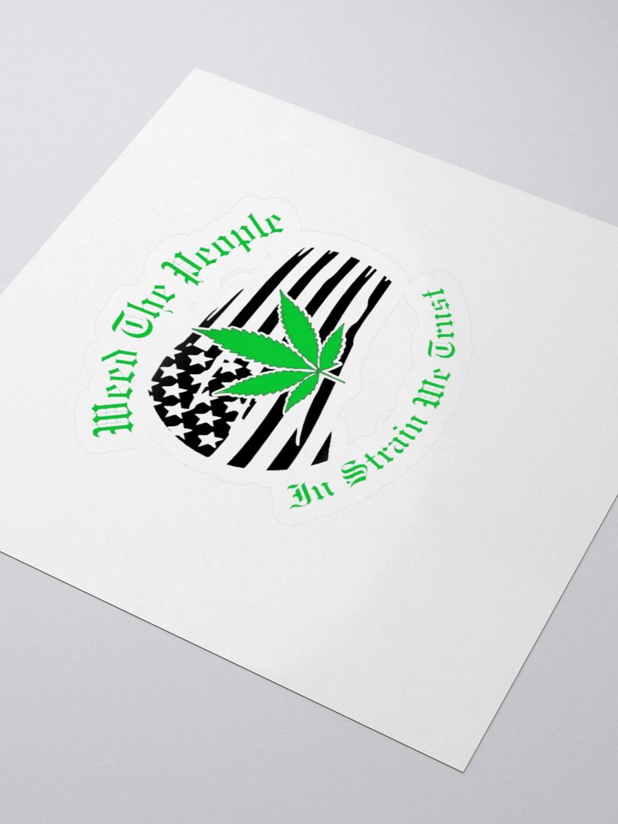 Weed The People Sticker BG product image (3)