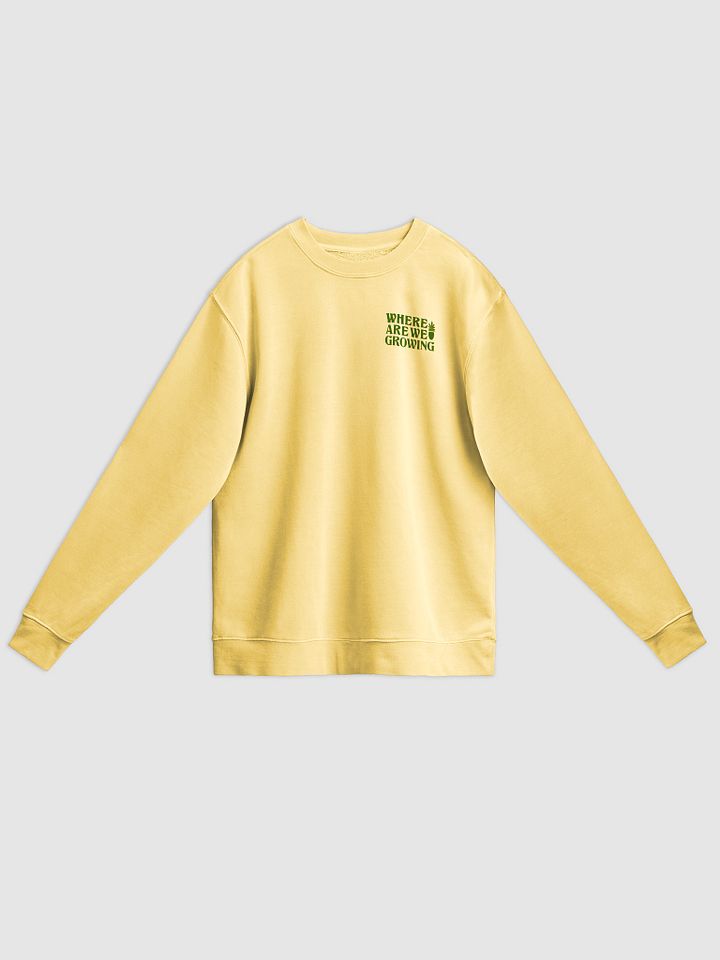Where Are We Growing Crewneck product image (1)