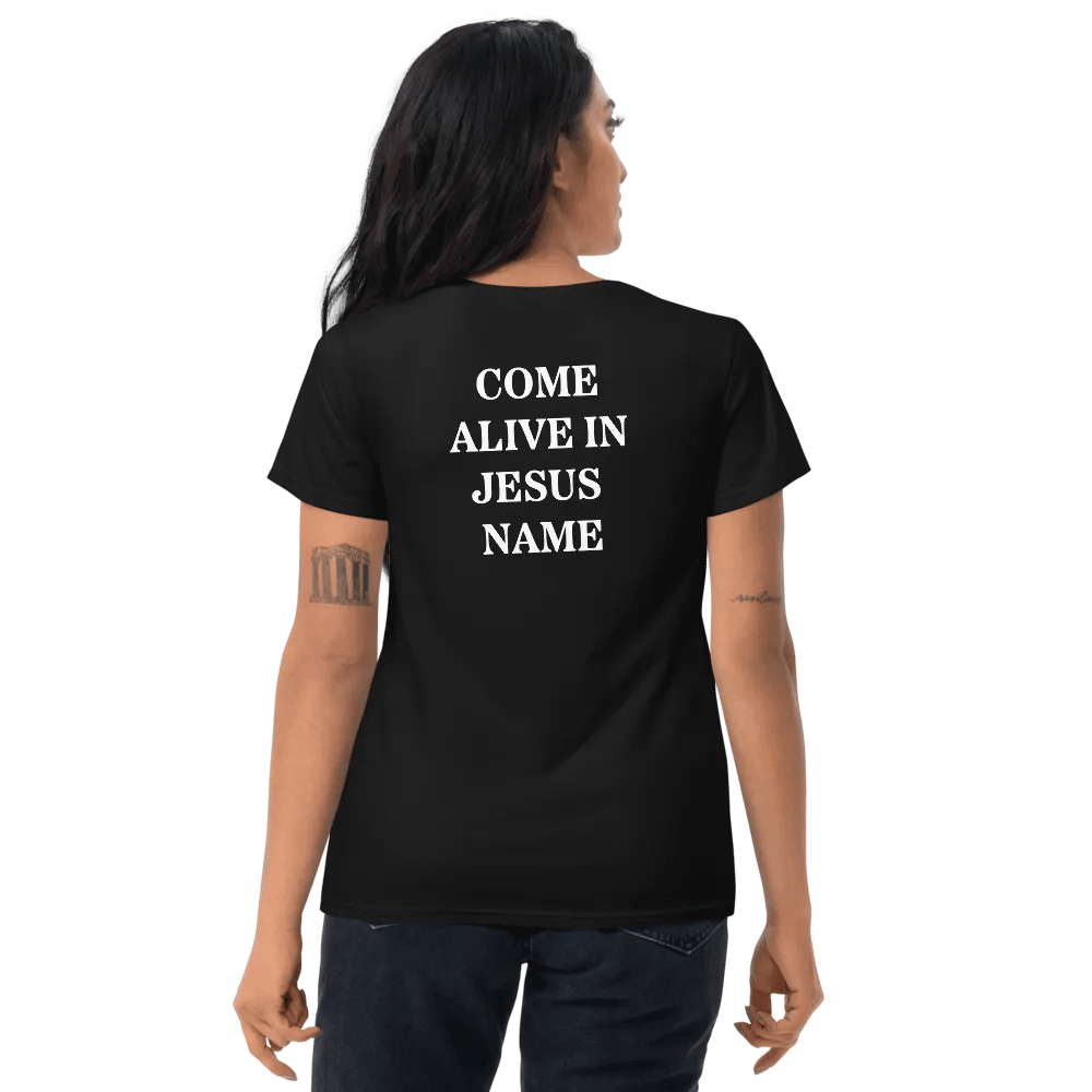 I am a House of Miracles | Fitted (Female) | White Print product image (6)