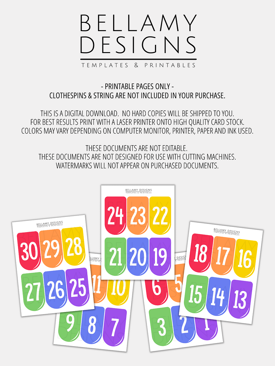 Countdown to Summer Vacation Printable product image (10)