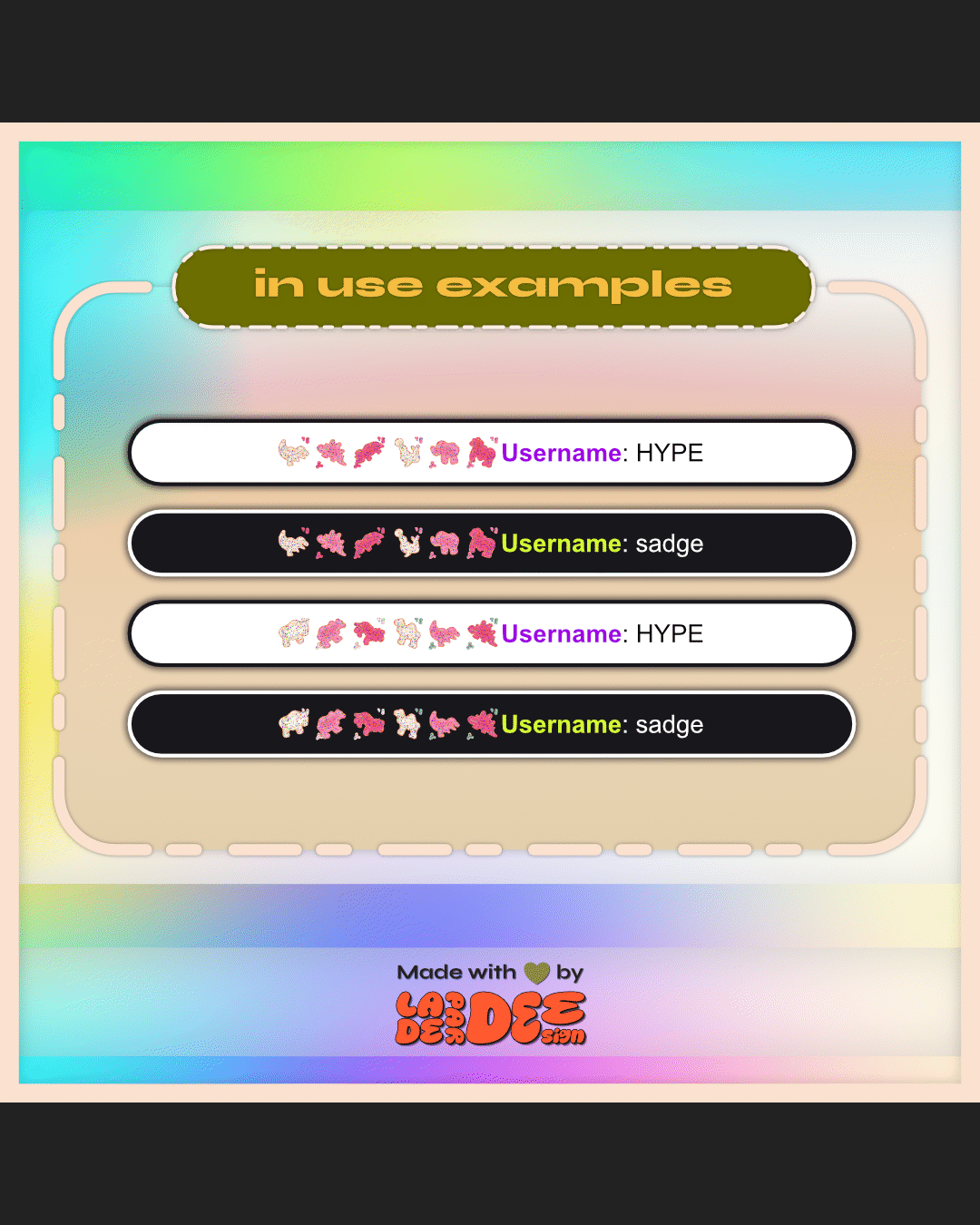 Frosted Animal Cookie Badges product image (8)