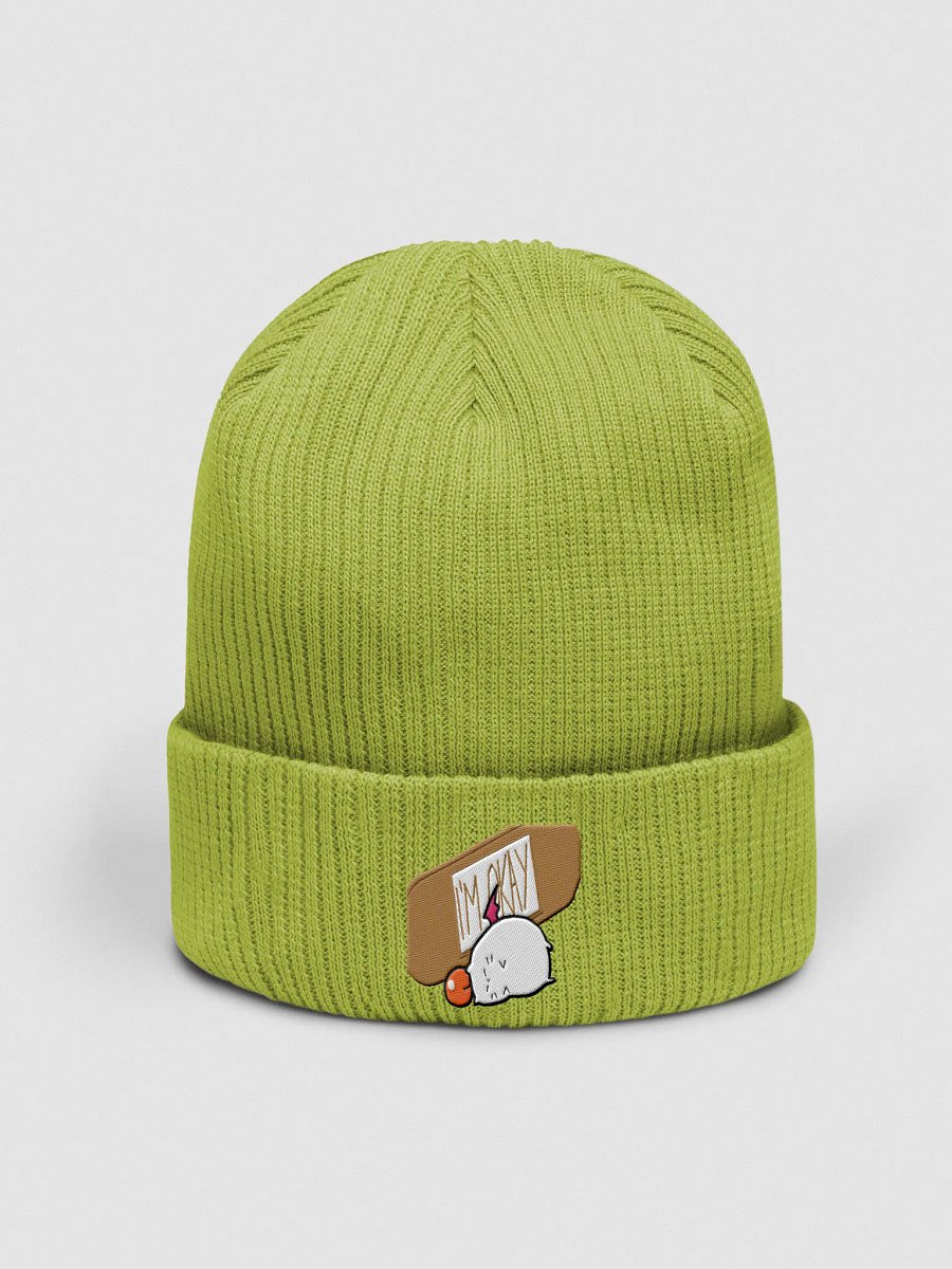 I'm Okay Band-Aid Cartoon Beanie product image (1)