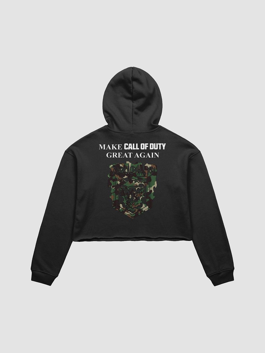 DARKALPHA GREEN CAMO LOGO CROP TOP product image (2)