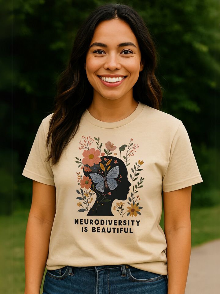 Neurodiversity Is Beautiful Unisex T-shirt product image (1)