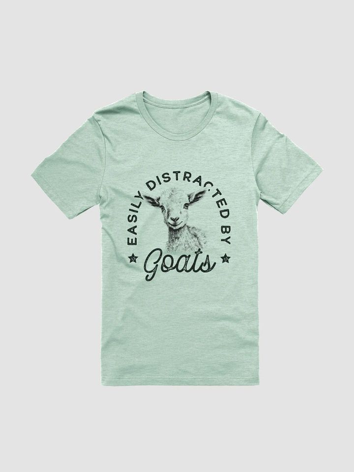 "Easily distracted by goats" t-shirt product image (1)