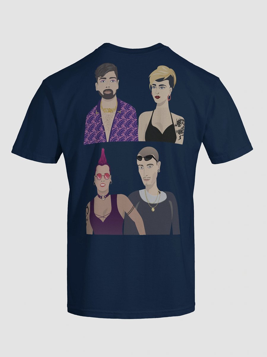 Bros & Sis - Comfort Heavyweight T-Shirt (unisex, dark) product image (6)