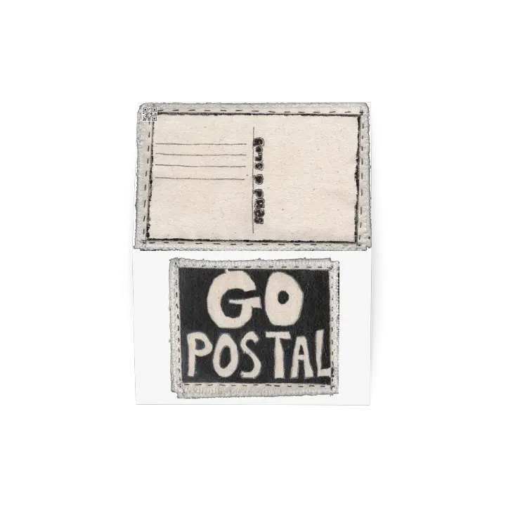 Go Postal 5 greeting card product image (2)