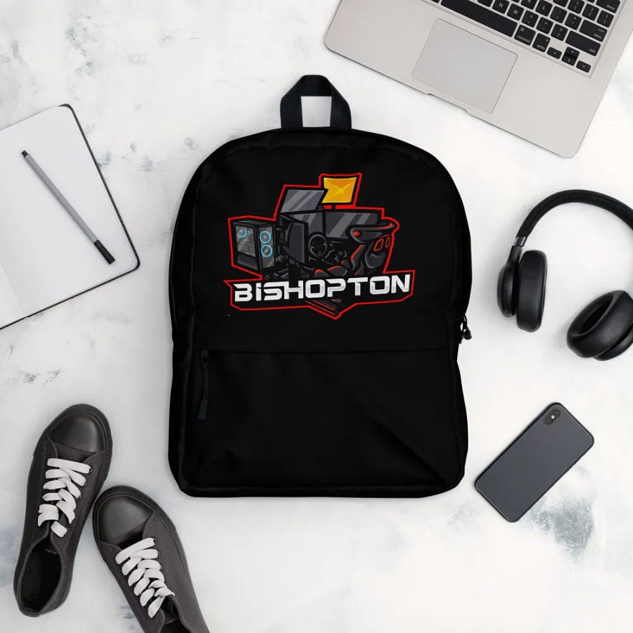 Bishopton Logo Backpack product image (12)