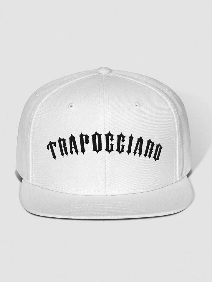 TRAPOGGIARO snapback white product image (1)