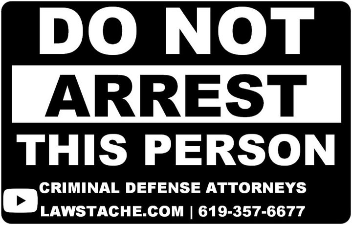 Do Not Arrest This Person Stickers (25 pack) product image (1)