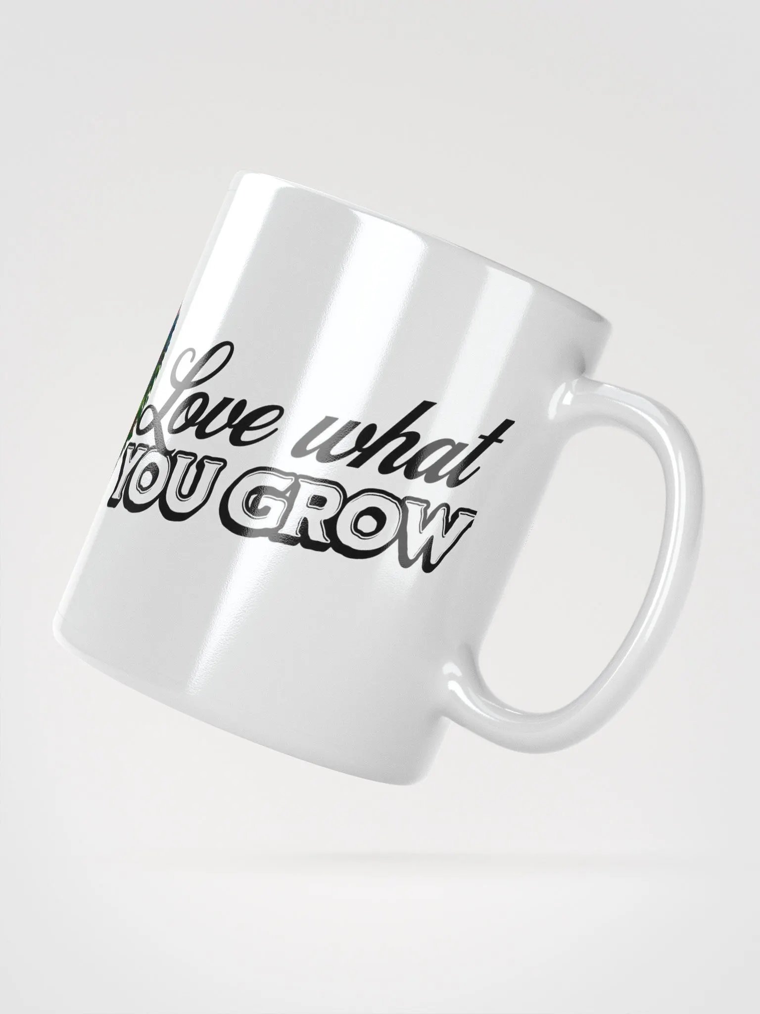 Grow What You Love, Love What You Grow Mug | Garden Love | Nature Connection | Grow Happiness | Plant Life Inspiration | Rooted in Nature | Eco-Conscious Gift | Mindful Living | Green Living product image (5)