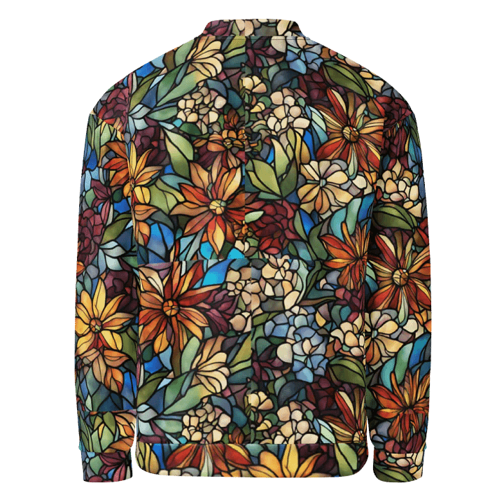 Phantasmagorical Floral Fiesta Bomber Jacket product image (2)
