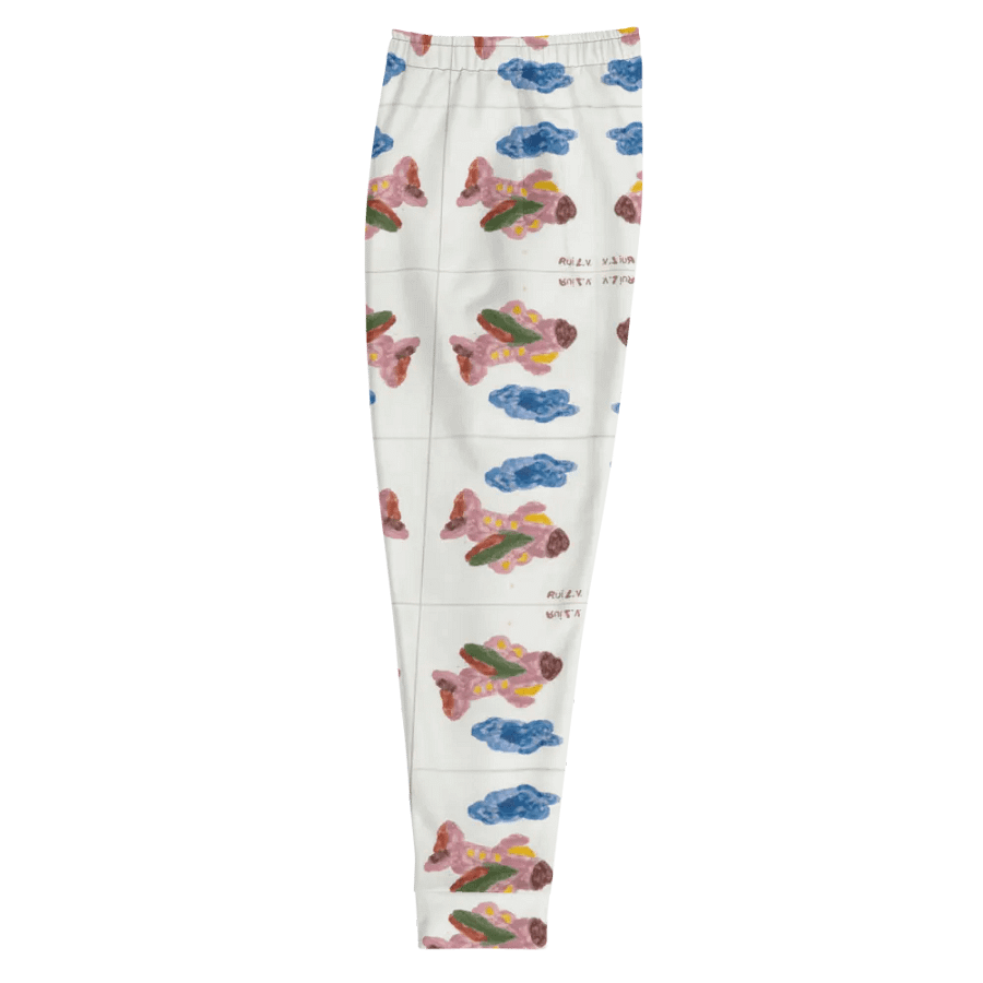 Kid Airplane (All-Over Print Recycled Men's Joggers) product image (4)