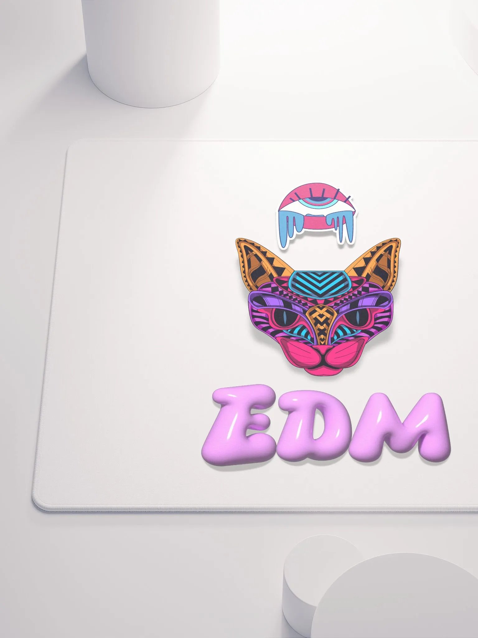 Eye <3 EDM Gaming Mouse Pad product image (10)