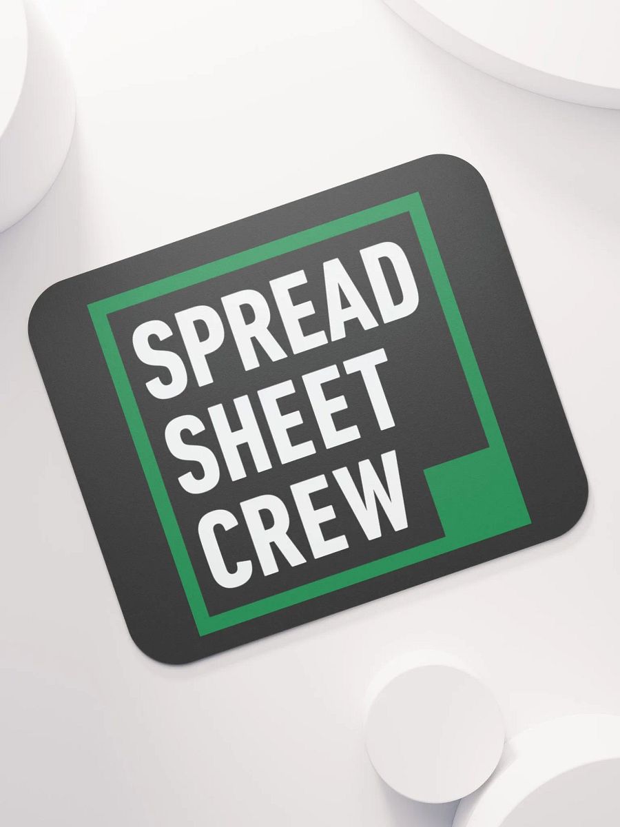 Spread Sheet Crew - Mouse Pad product image (7)