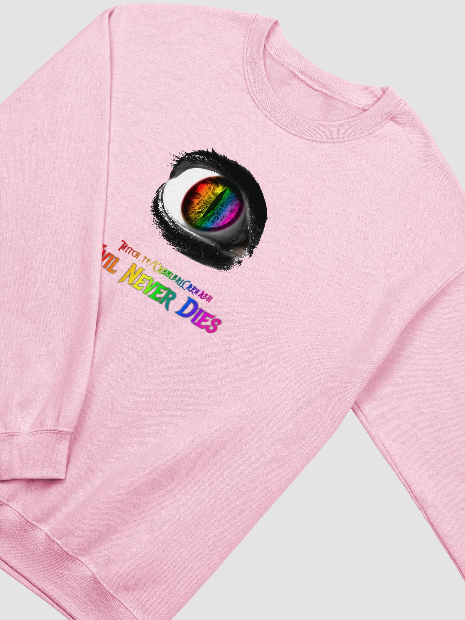 Evil Never Dies Rainbow Sweatshirt product image (3)