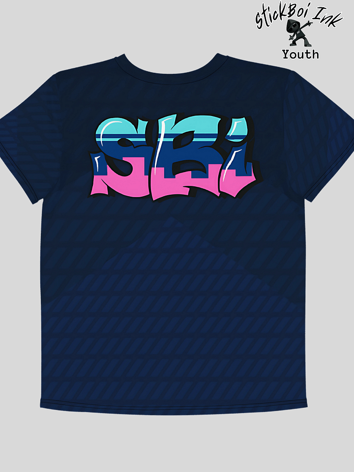 Youth Gamer tshirt – Feeling Lucky by StickBoi Ink product image (2)