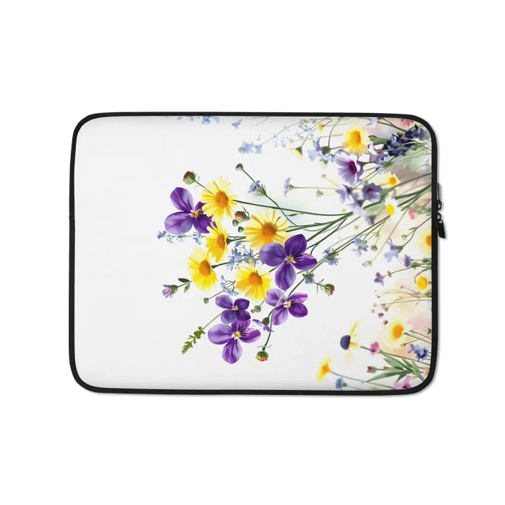 Floral Harmony Laptop Sleeve product image (1)