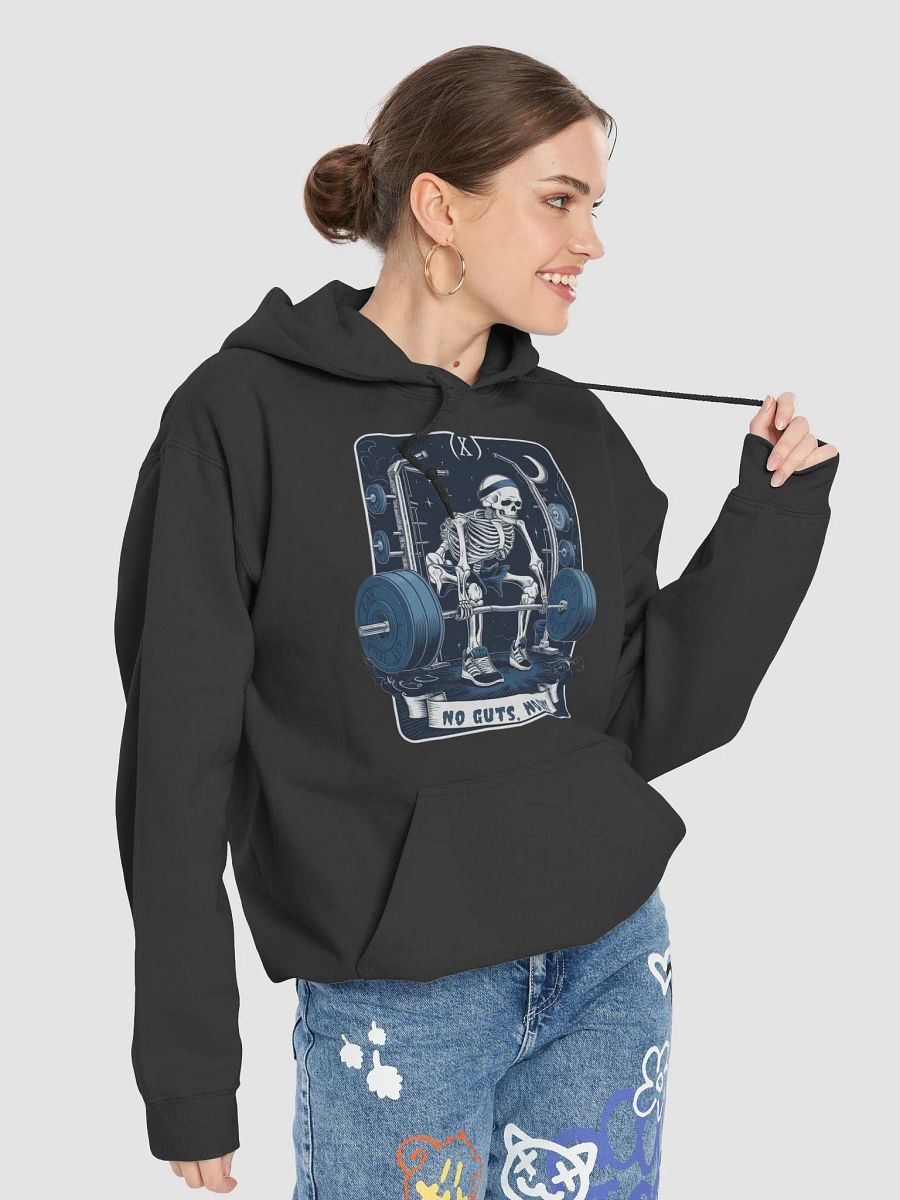 No Guts, No Glory Skeleton Deadlift Hoodie product image (78)