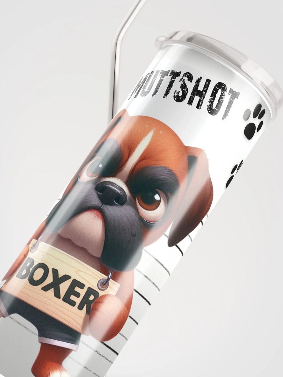 A Boxer Dog Muttshot Tumbler product image (5)