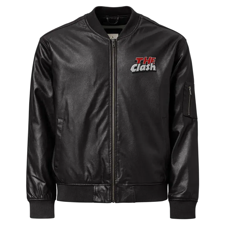 The Clash Faux Leather Jacket product image (1)
