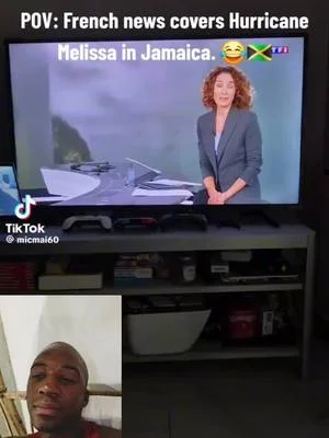 Creator: @Mic&Mai #Jamaica #hurricane #melissa #humor