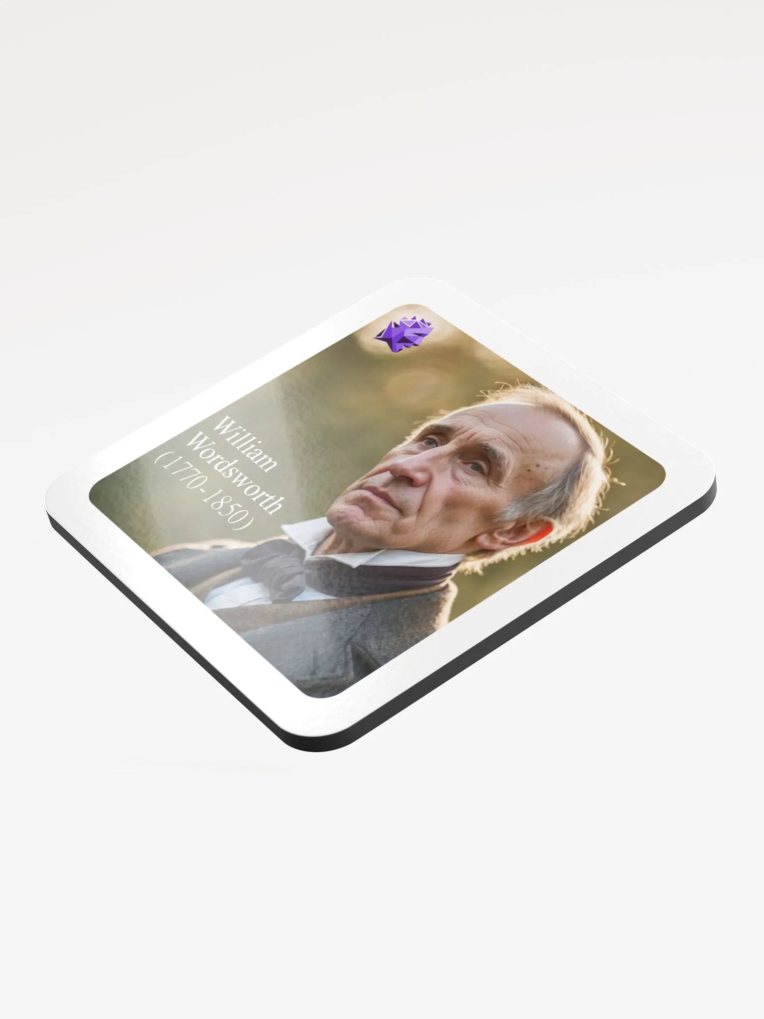 William Wordsworth Cork Coaster product image (3)