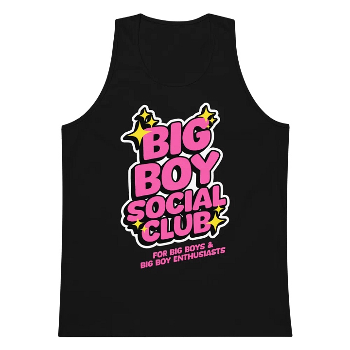 Big Boy Social Club Tank Top (Sparkle Pop) product image (1)