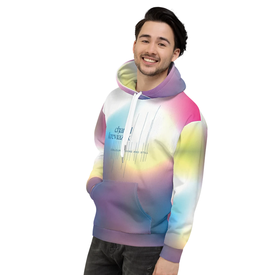 COLOUR MOVING AND STILL 25TH ANNIVERSARY COLOR ALL OVER HOODIE product image (9)