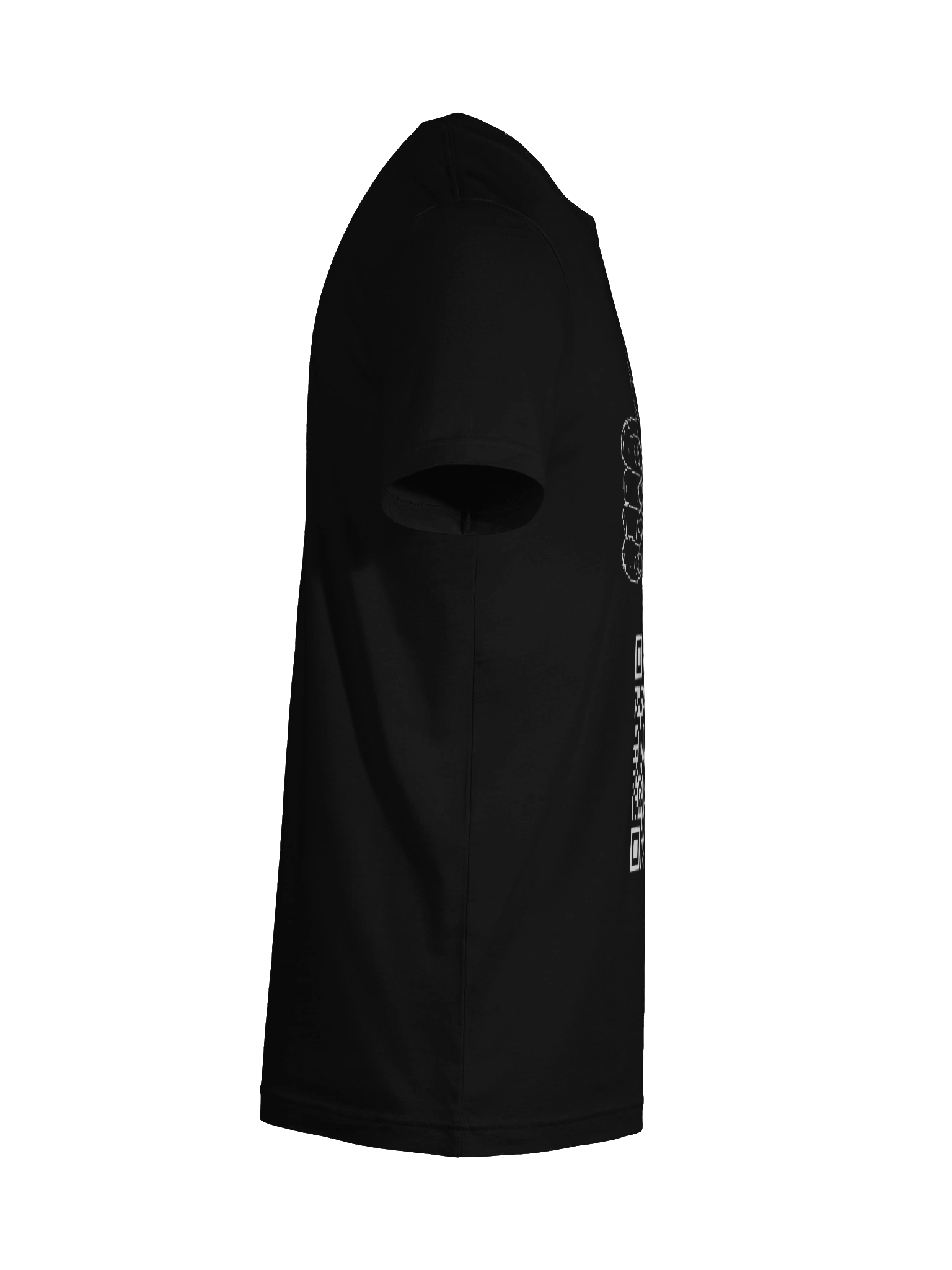 Awesome Little Monkey Drawing with QR Code T-Shirt product image (12)