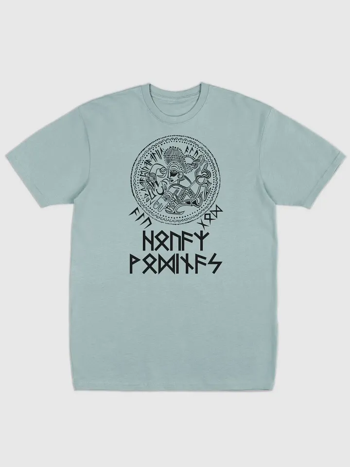 ODIN ALU GOD Bracteate Heavy tee (black print) product image (1)