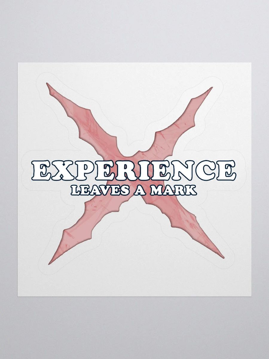 Experience Leaves a Mark (Sticker) product image (1)